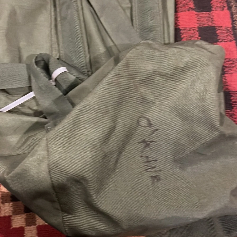 Vintage army duffel bag